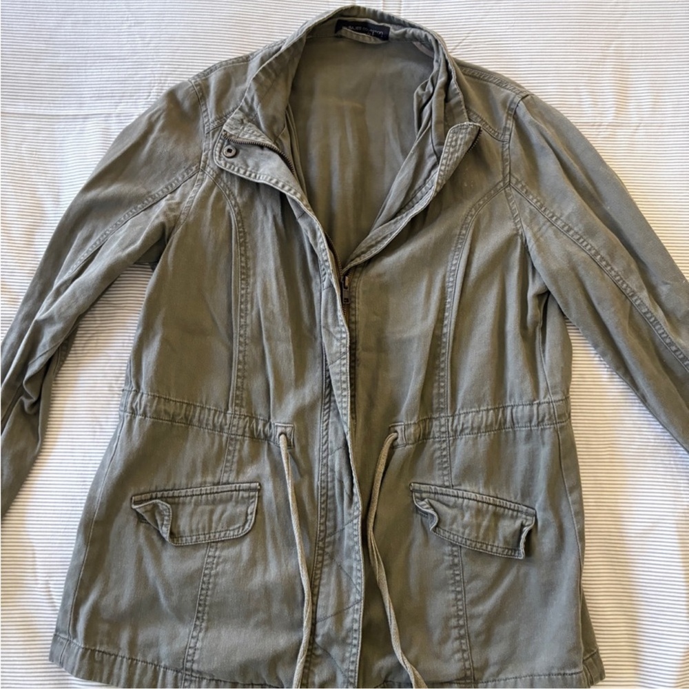 Olive Green Utility Jacket